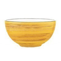 Фото Салатник Wilmax Spiral Yellow 14 см 600 мл WL-669430 / A