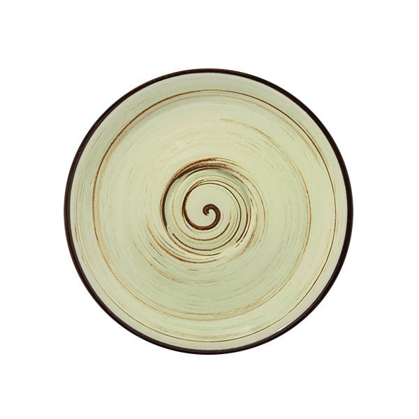 Блюдце Wilmax Spiral Pistachio 12 см WL-669134 / B