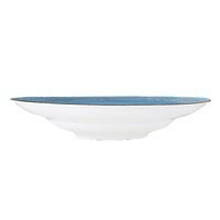 Фото Комплект тарелок Wilmax Spiral Blue 25,5 см 350 мл 6 шт