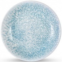 Тарелка Wilmax Coral Blue Graphics глубокая круглая 28 см 325 мл WL-671614 / A
