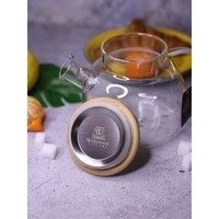 Чайник Wilmax Thermo с бамбуковой крышкой 950 мл WL-888810/A